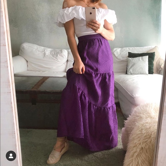 ZARA Voluminous midi skirt 7149/047 - Picture 13 of 17